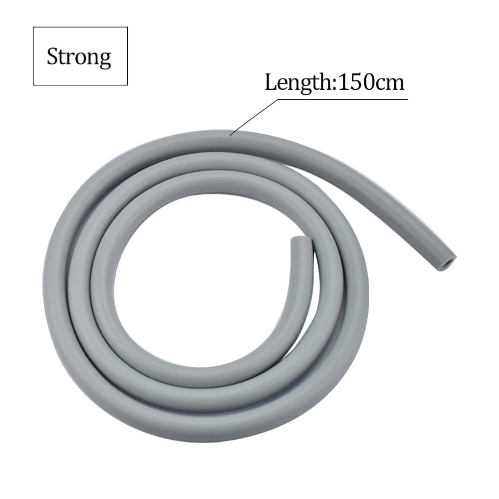 Silicone Hose Tube Pipe for Dental Saliva Ejector Suction Valves Strong Hve Weak SE Adaptor (2pcs, strong weak)