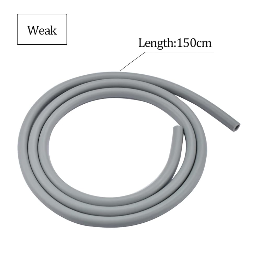 Silicone Hose Tube Pipe for Dental Saliva Ejector Suction Valves Strong Hve Weak SE Adaptor (2pcs, strong weak)