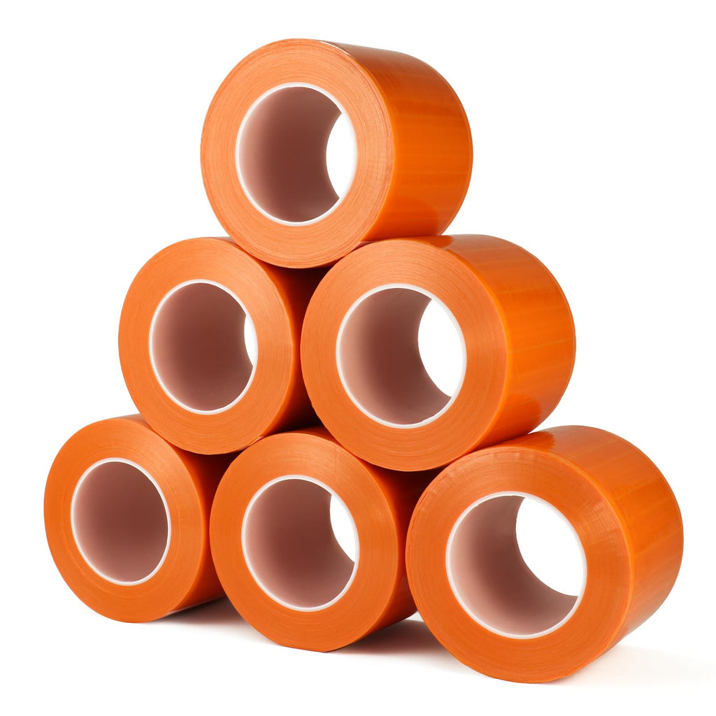 JMU Blue Barrier Film, Barrier Film Tattoo 4" x 6" Barrier Tape, Dental Barrier Film Roll (1 Rolls, 1200 Sheets)