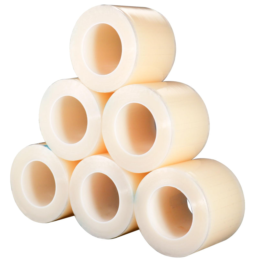 JMU Blue Barrier Film, Barrier Film Tattoo 4" x 6" Barrier Tape, Dental Barrier Film Roll (1 Rolls, 1200 Sheets)