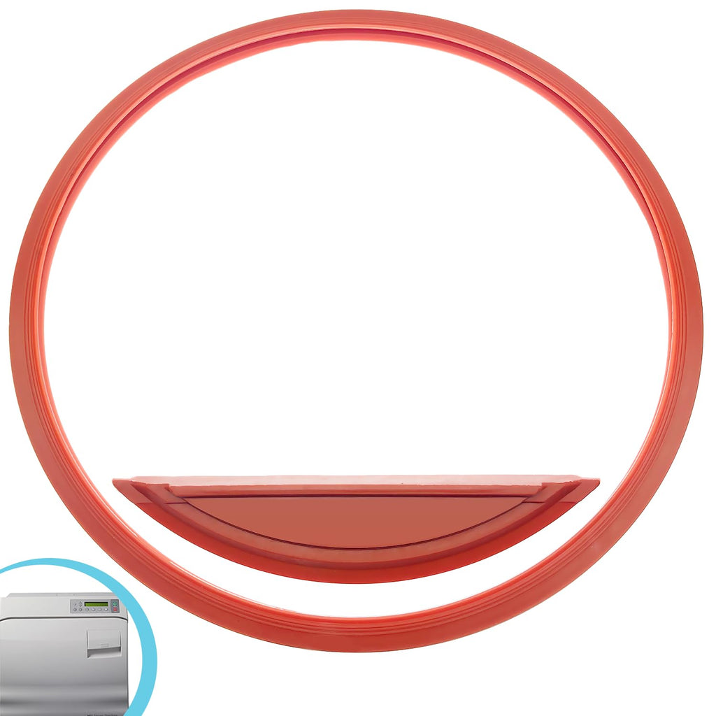 M11 Door Gasket Kit Fit for Midmark M11 Ultraclave & M11D Steam Sterilizers, Includes Gasket Ring, Door Gasket and Dam Gasket #053-0527-00# 002-0504-00