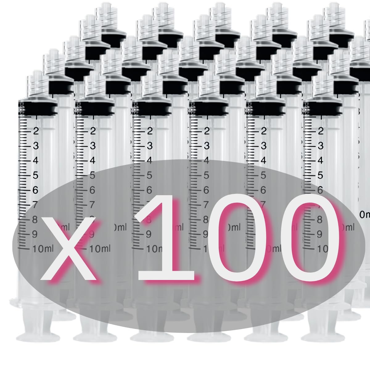 ONE-CARE 3ml Luer-Lock Syringes, Sterile, 100/bx Blister-Packed Syringes 3cc