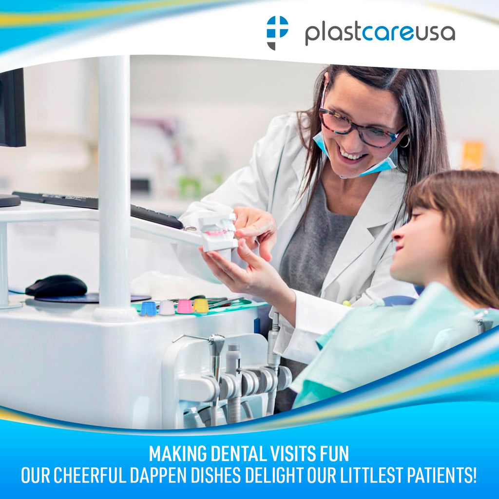 200 PlastCare USA Assorted Dappen Dish, Disposable Small Plastic Containers – Liquid Bowls for Dental and Nail Procedures