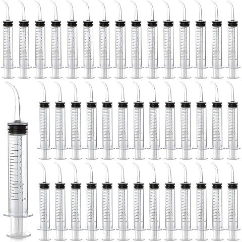 Dental Syringe with Curved Tip – Pack of 20